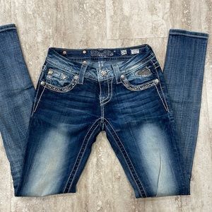 Miss me signature skinny jeans size 24
